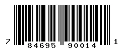 UPC barcode 784695900141