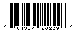UPC barcode number 784857902297