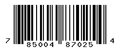 upc 785004870254 barcode image