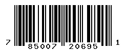 UPC barcode 785007206951