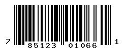 UPC barcode number 785123010661