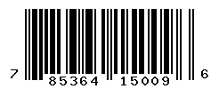 UPC barcode number 785364150096