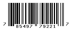 UPC 785497792217 barcode image