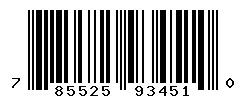 785525934510 barcode