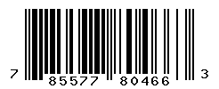 UPC barcode number 785577804663