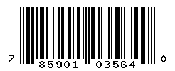 UPC barcode number 785901035640