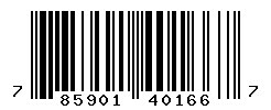 UPC barcode number 785901401667