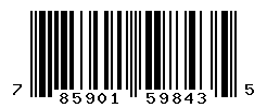 UPC barcode number 785901598435