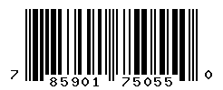 UPC barcode number 785901750550