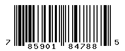 UPC barcode number 785901847885