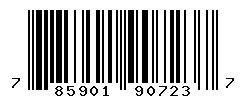 UPC barcode number 785901907237