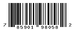 UPC barcode number 785901980582