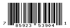 UPC barcode 785923539041
