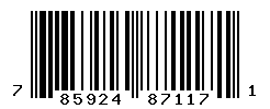 UPC barcode number 785924871171