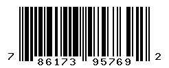 UPC barcode number 786173957692