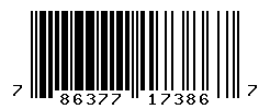 UPC barcode number 786377173867