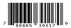 UPC barcode number 786665301170