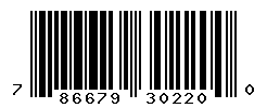 UPC barcode number 786679302200