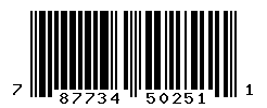 upc 787734502511 barcode image