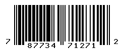 UPC barcode number 787734712712