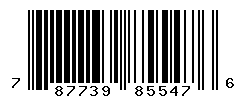 UPC barcode number 787739855476