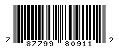 upc 787799809112 barcode image