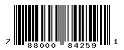 UPC barcode 788000842591