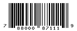 UPC barcode 788000871119