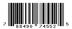 UPC barcode number 788490745525