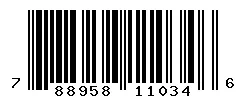 788958110346 barcode