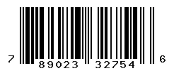 UPC 789023327546 barcode image