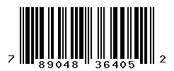 upc 789048364052 barcode image