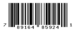 UPC barcode number 789164859241