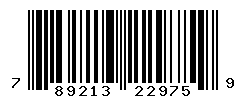 UPC barcode number 789213229759