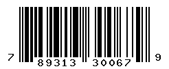 UPC barcode number 789313300679
