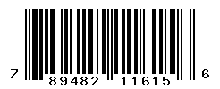 upc 789482116156 barcode image