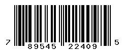 UPC barcode number 789545224095