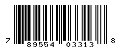 upc 789554033138 barcode image