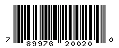 789976200200 barcode