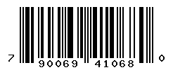 UPC barcode number 790069410680