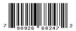 UPC barcode number 790926682472