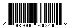 UPC barcode 790996662480