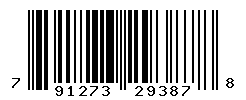 UPC barcode number 791273293878