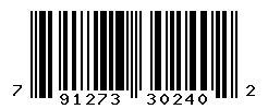 UPC barcode number 791273302402