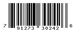 UPC barcode number 791273302426