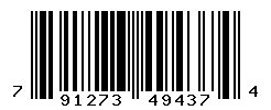 UPC barcode number 791273494374