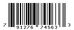 UPC barcode number 791276745633