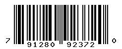 UPC barcode number 791280923720