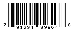 upc 791294898076 barcode image