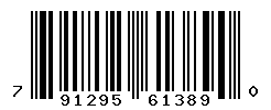 UPC barcode number 791295613890